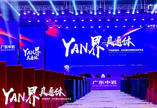 广东中岩——真通体岩板新品发布,开启岩板新征程