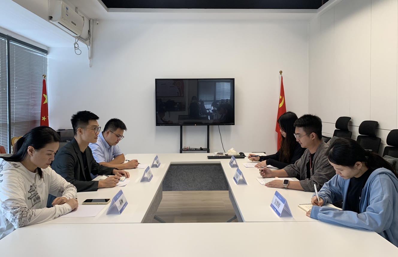 中共广东省橱柜业商会支部委员会召开讨论接收预备党员会议