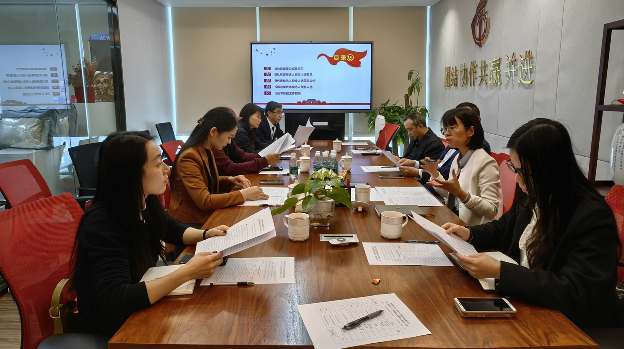 党建 | 中国共产党广东省行业协会商会委员会第一次代表大会代表候选人预备人选选举会议召开