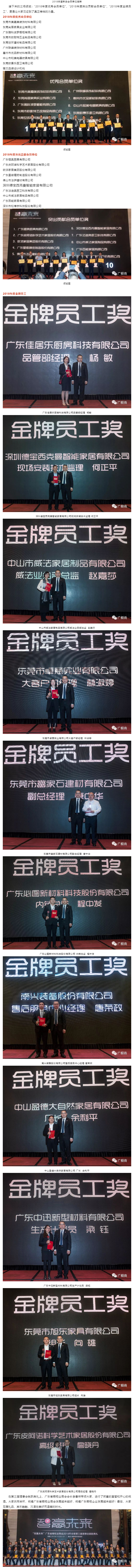 回顾丨“智赢未来”广东省橱柜业商会2018年会暨第三届理事会就职典礼圆满举行配图2