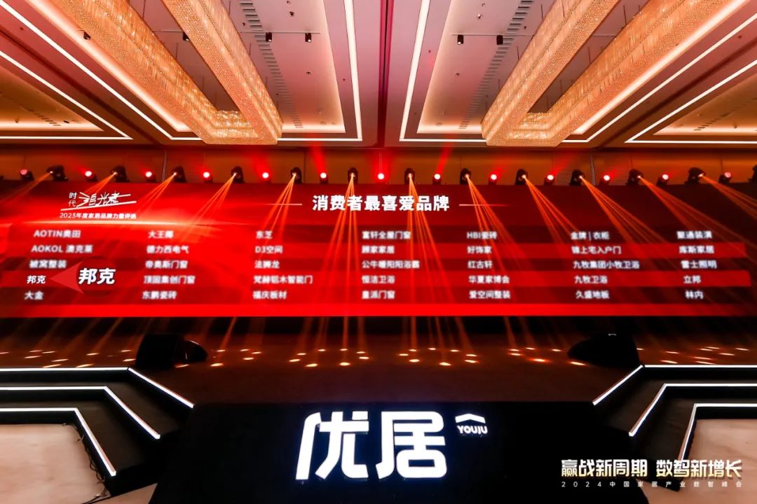 高光时刻 ! 邦克荣获“消费者最喜爱品牌”配图3