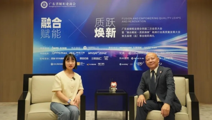 广东省橱柜业商会常务副会长沈奕荣:内功修炼与系统完善,法迪奥引领不锈钢橱柜行业封面图