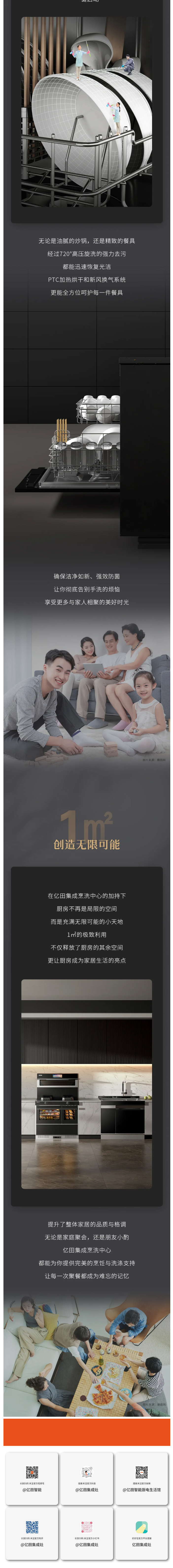 【亿田集成灶】给我1㎡，还你一间全能厨房！配图1