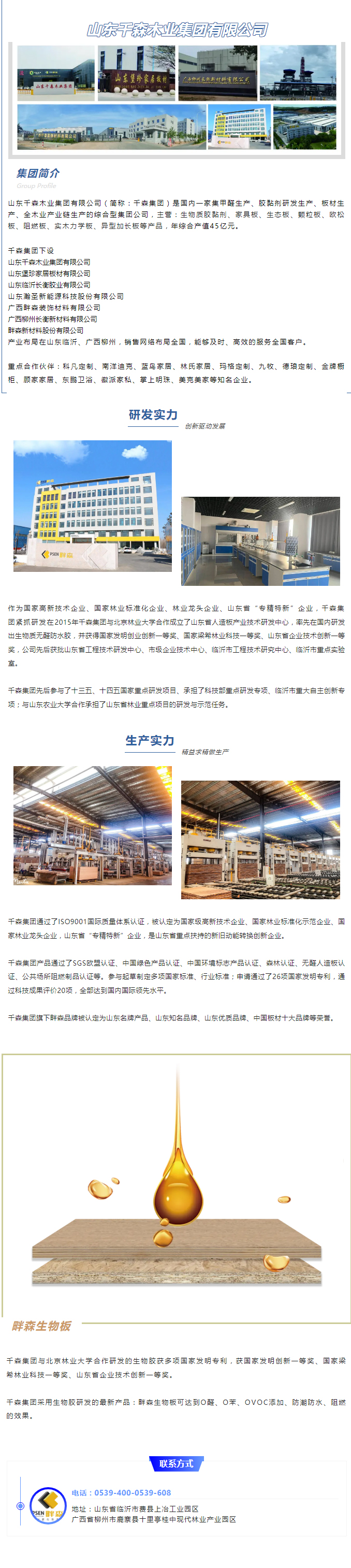 山东千森木业集团有限公司封面图
