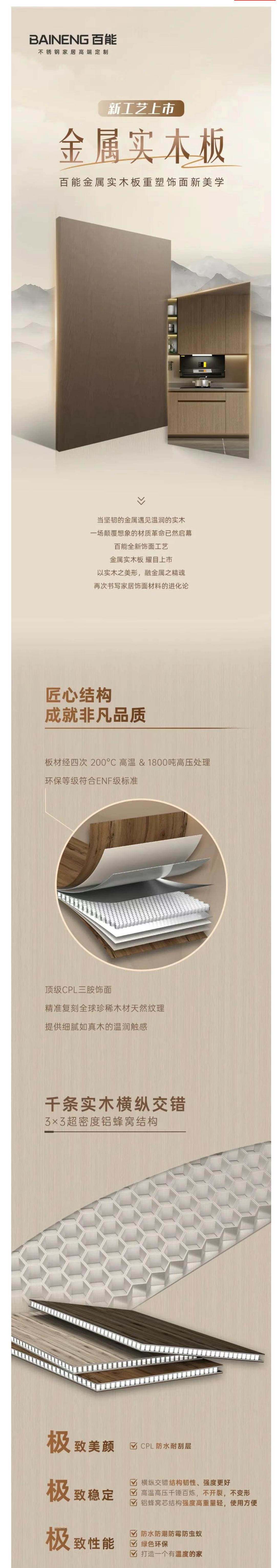 当森林之美邂逅金属律动——百能全新金属实木板重塑饰面新美学封面图