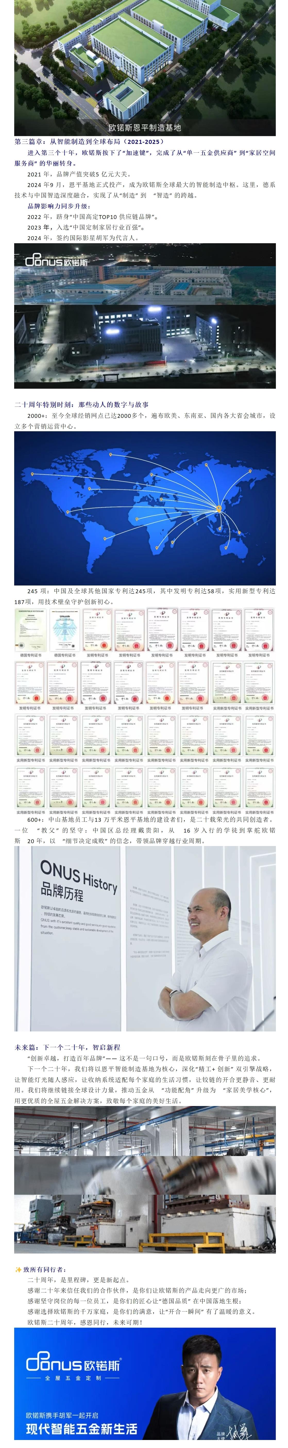 开合一瞬间 连接全世界——欧锘斯二十周年 致敬时光配图1