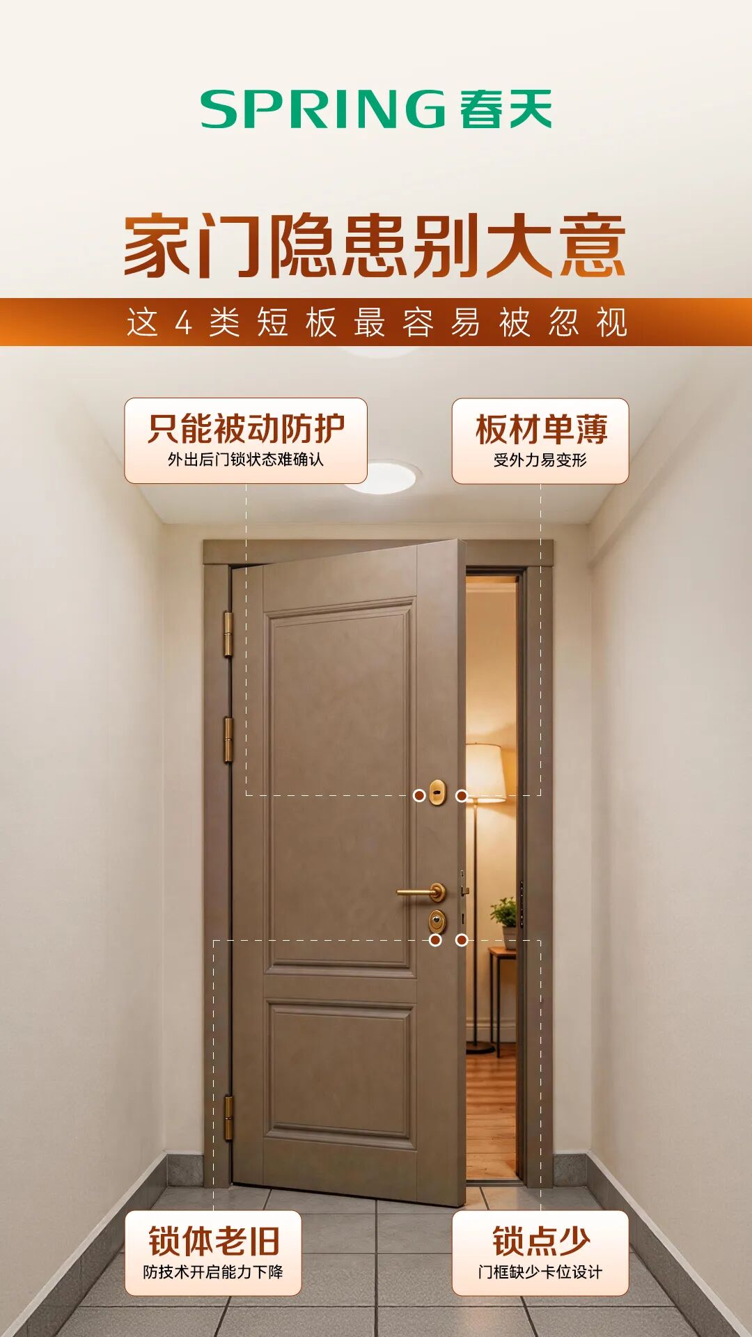 会员动态 | 告别防盗焦虑——春天AI智能门,守住家里的每一份安心配图1