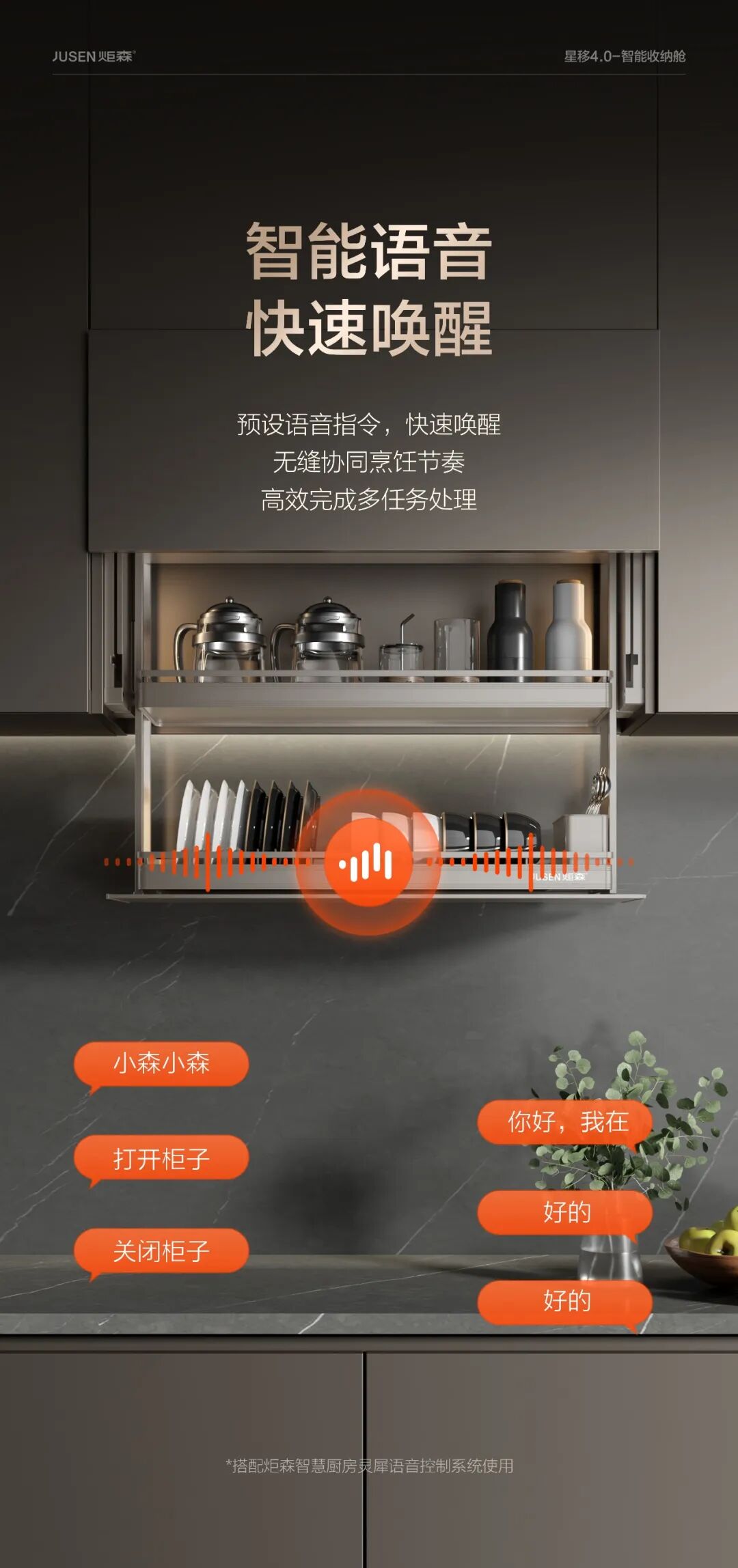 会员动态｜炬森星移4.0智能收纳舱，重构吊柜收纳新方式配图3