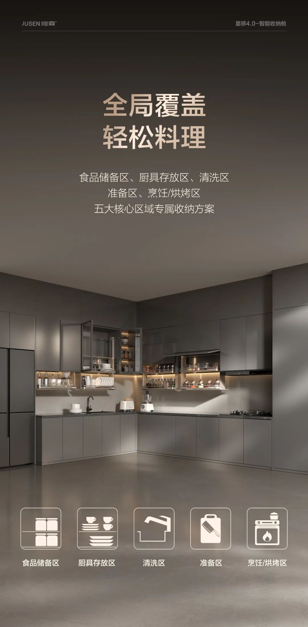 会员动态｜炬森星移4.0智能收纳舱，重构吊柜收纳新方式配图7